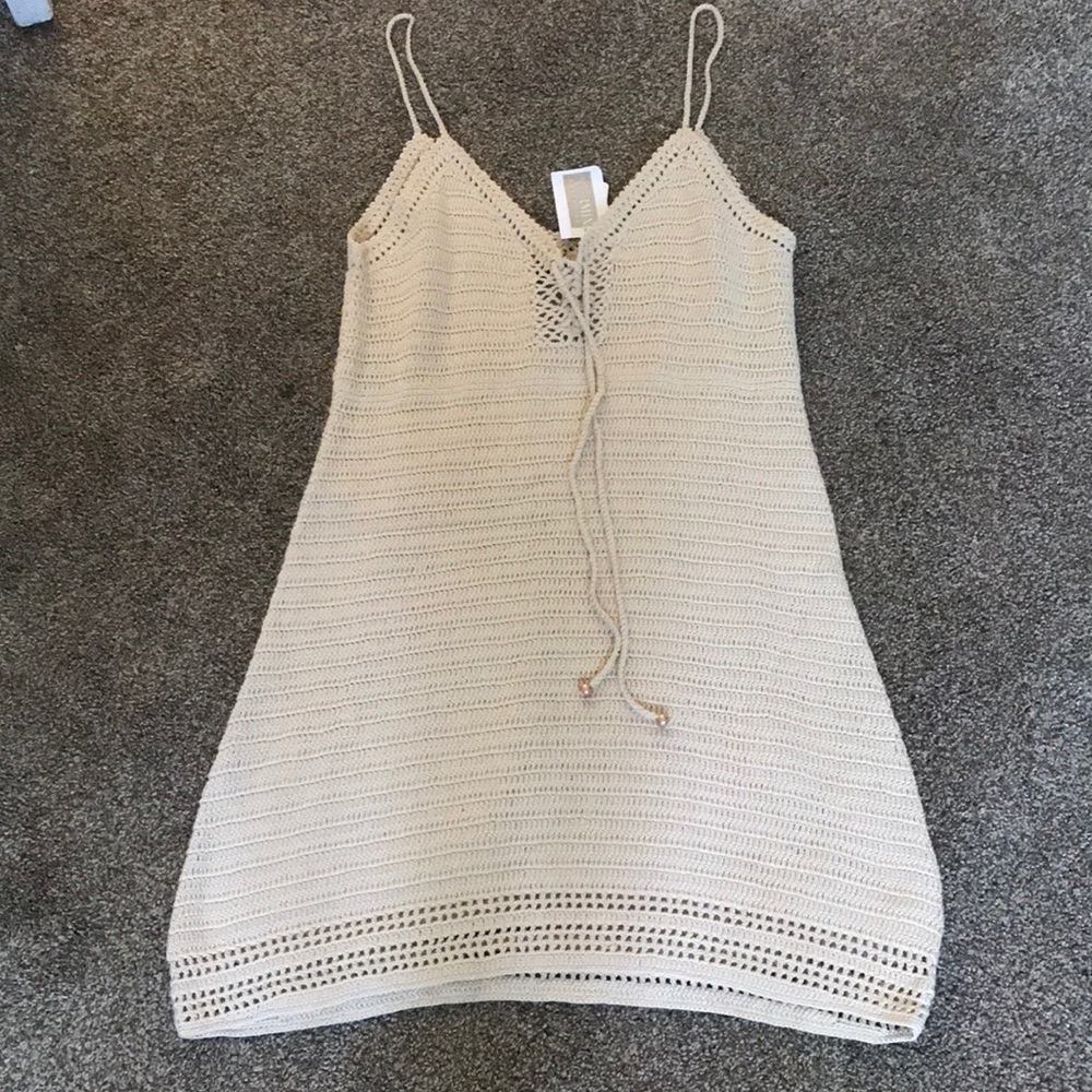 NWT Intermix Knit Cotton Dress